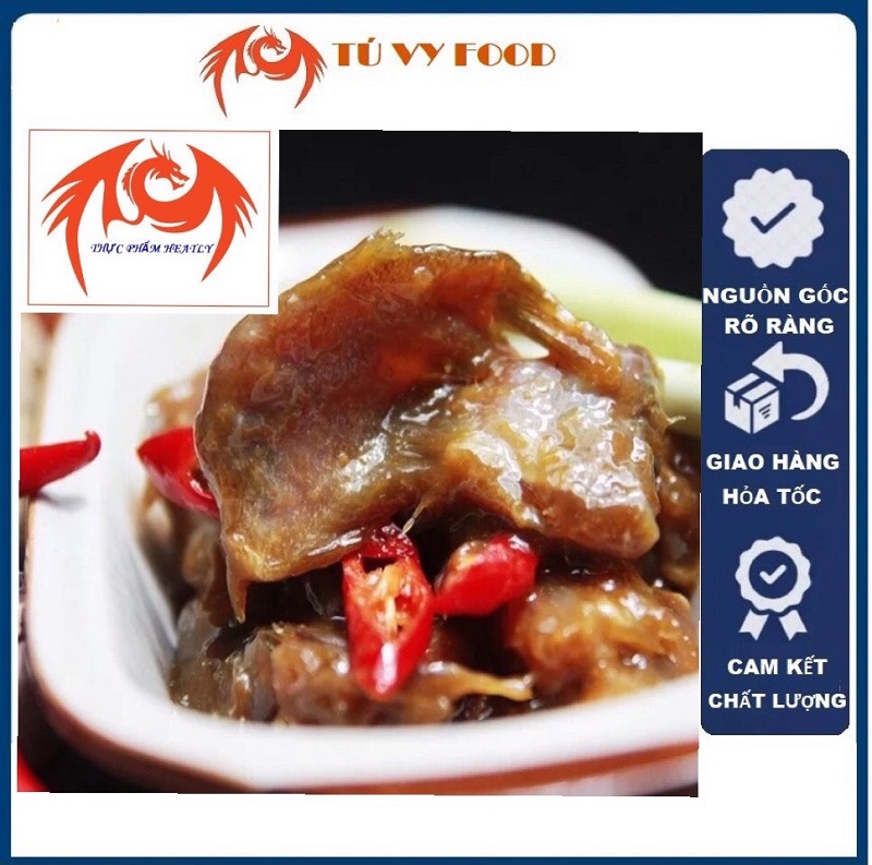 Hủ 1kg mắm cá sặc đặc sản châu đốc-an giang, món ngon tú vy food