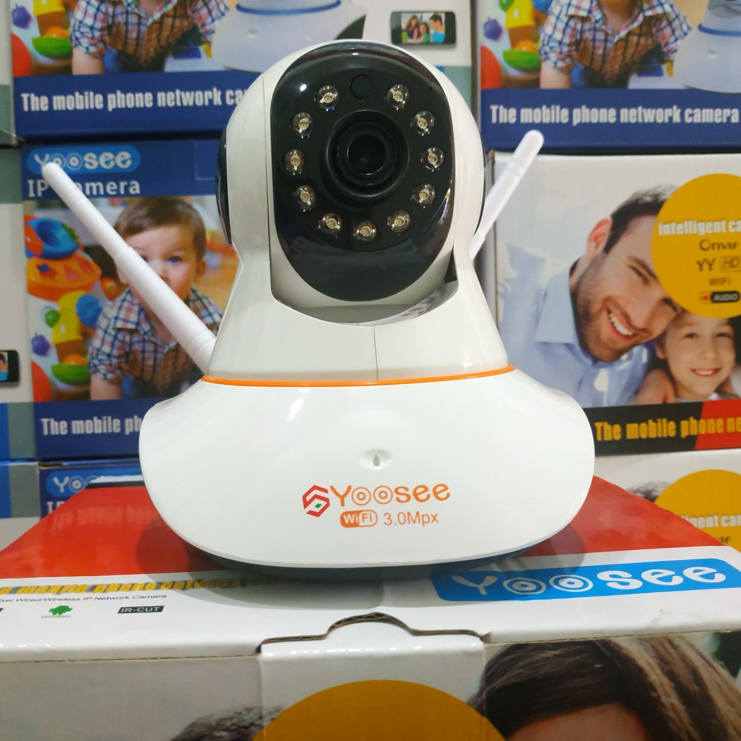 Camera an ninh Wifi 3.0 YOOSEE 3 ANTEN có cổng LAN bắt sóng cực mạnh #camerawifi , #camerayoosee ,#cameragiare , #cameraanninh