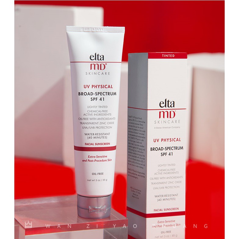 Kem chống nắng eltamd uv physical broad spectrum spf 41 tinted elta md thuần vật lý