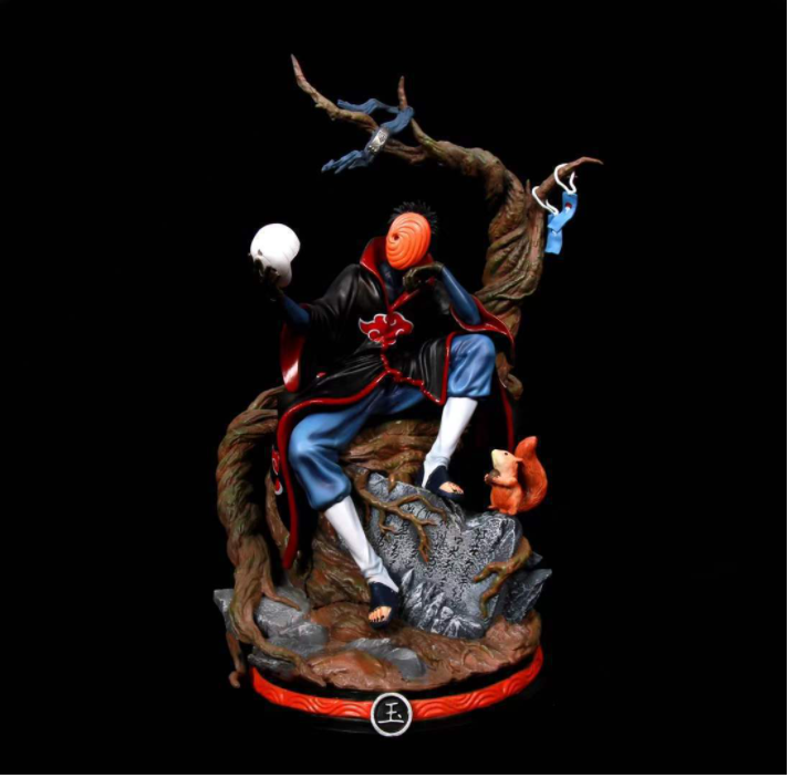 Mô hình nhân vật Uchiha Obito Akatsuki Tobi 31cm