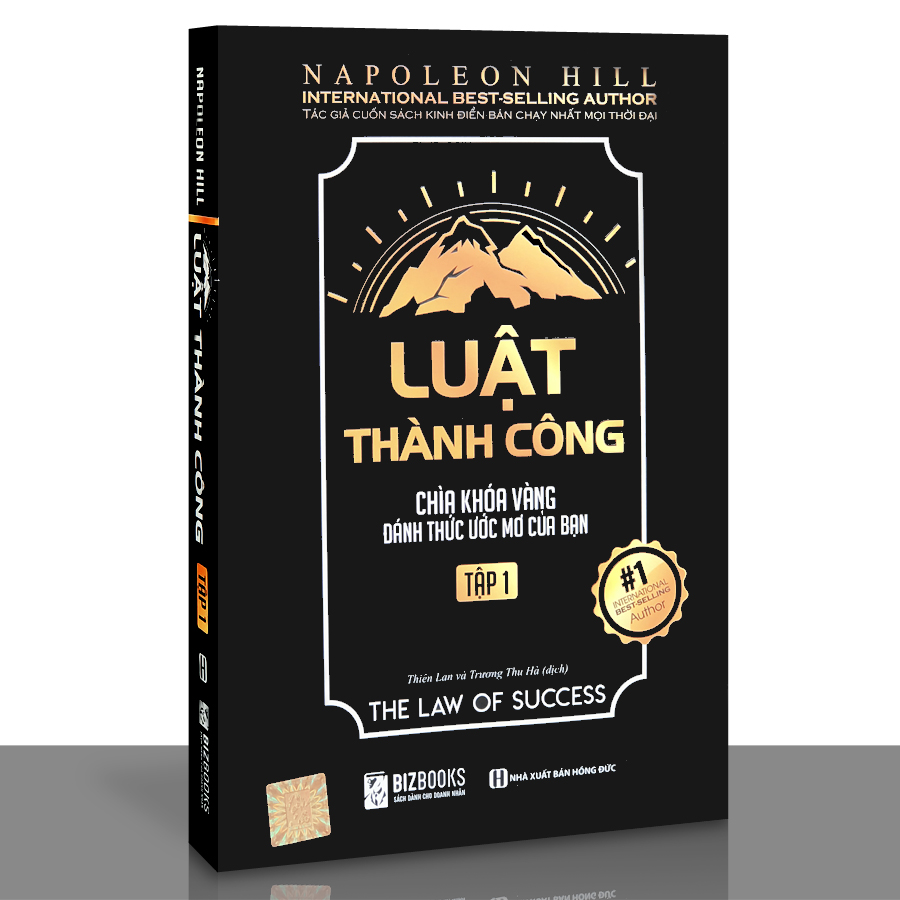 Sách - luật thành công - chìa khóa vàng đánh thức ước mơ của bạn - tập 1