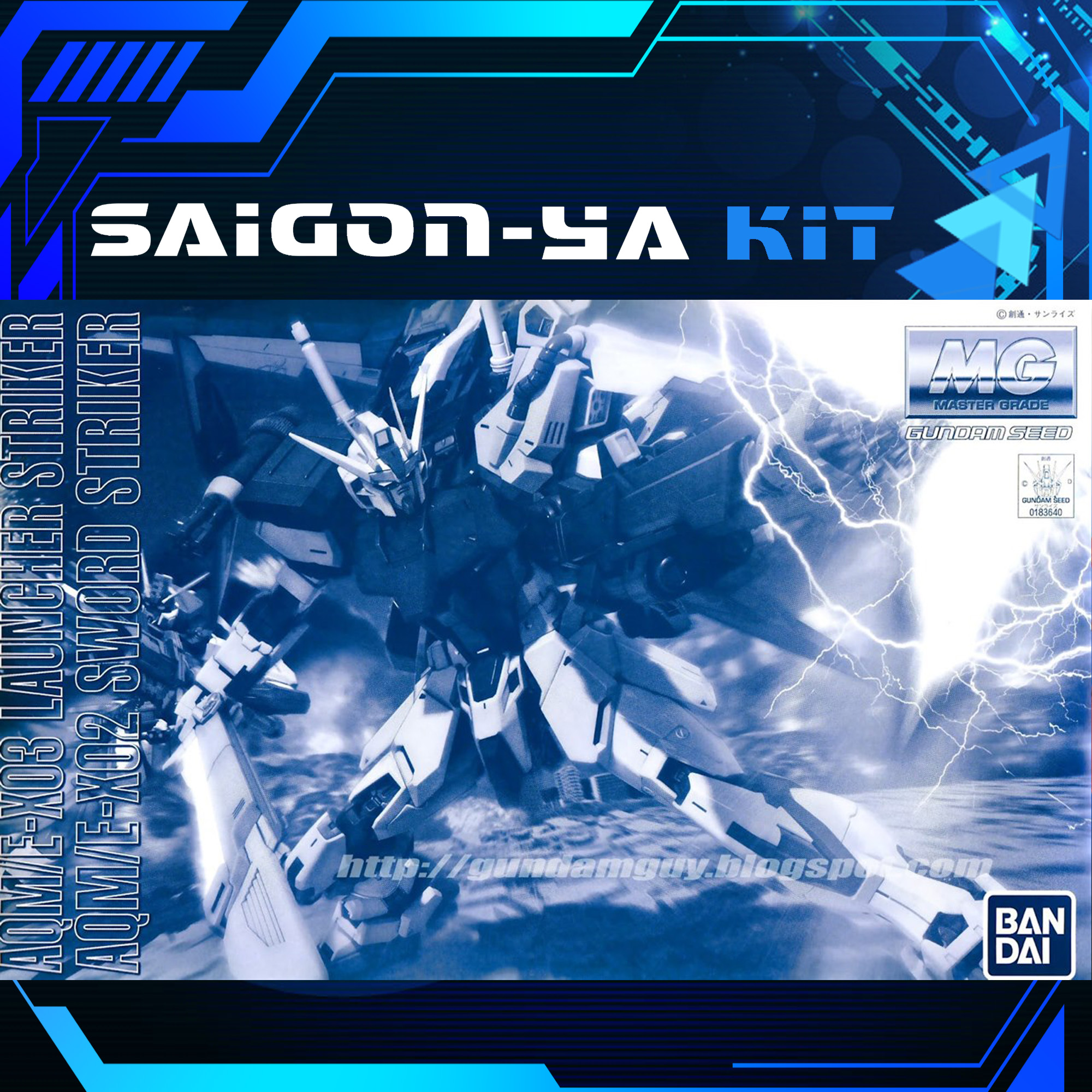 [MG] Bộ trang bị AQME-X03 LAUNCHER STRIKE & AQME-X02 SWORD STRIKE PACK