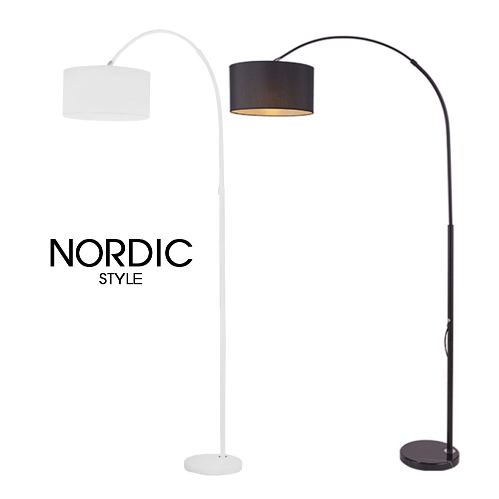 Đèn Cây Phòng Khách PHAM-NO1, Đen Và Trắng Bắc Âu