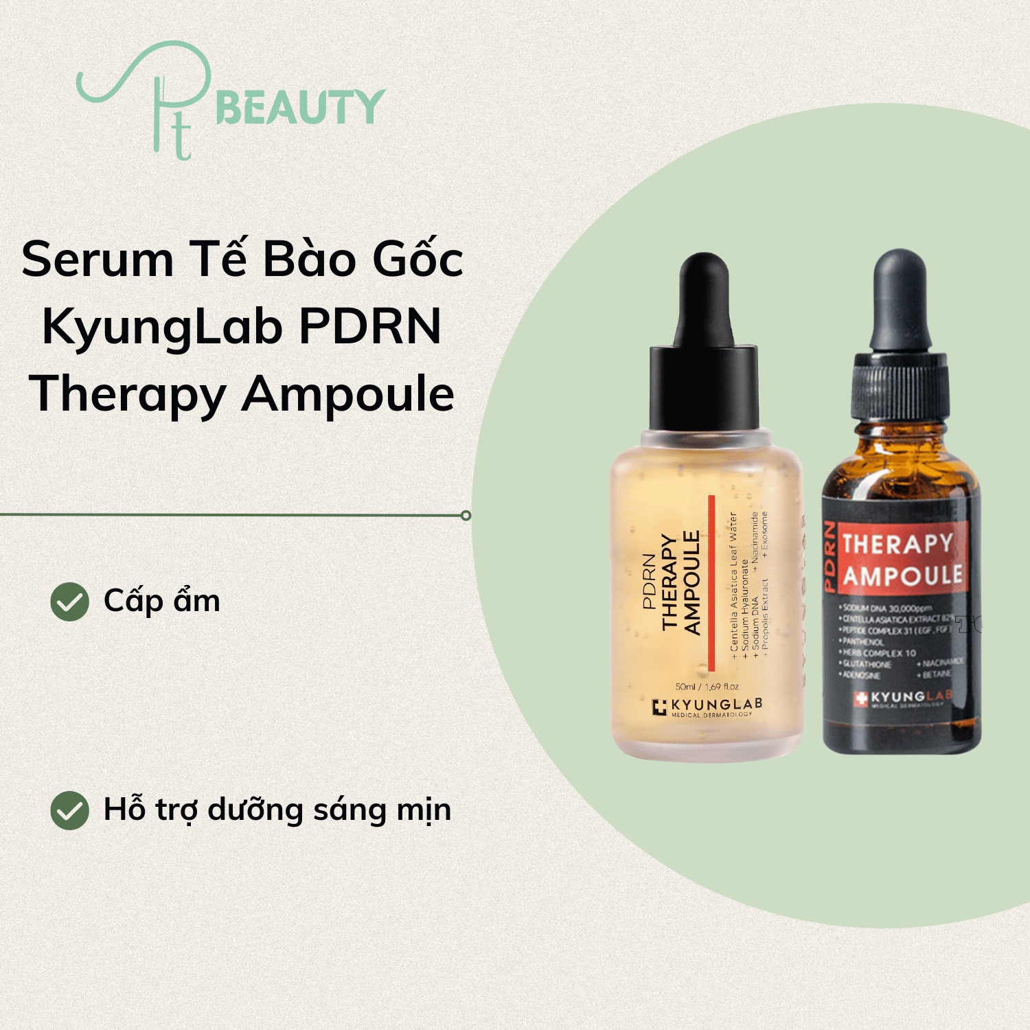 Tinh Chất Tế Bào Gốc Hồi Phục Da Mỏng Yếu KyungLab PDRN Therapy Ampoule