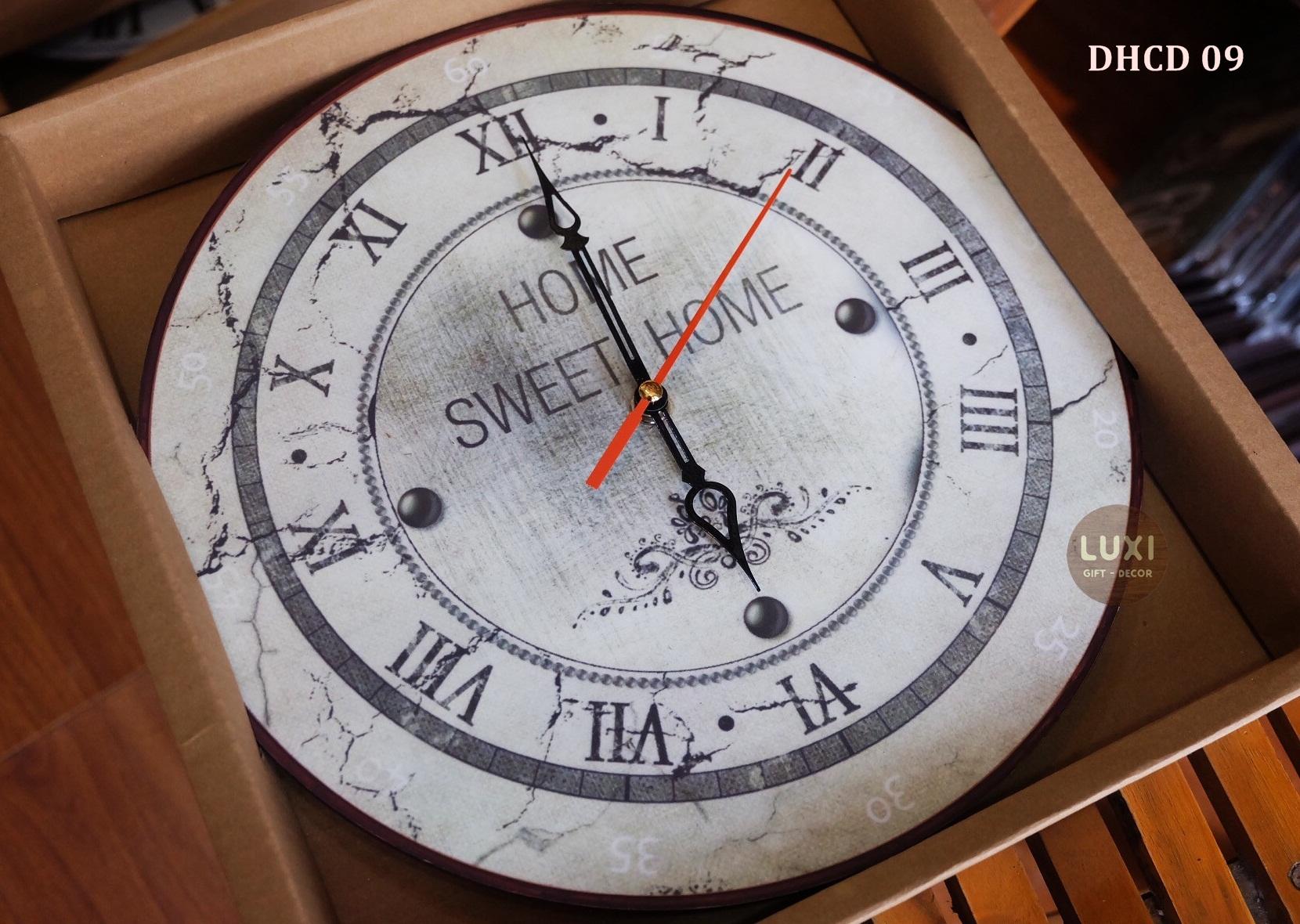 Đồng hồ Vintage LUXI decor