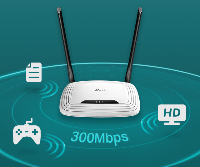 Bộ Phát Wifi tốc độ cao TP-LINK 841N 300 Mbps - Router TL-WR841N - TPLINK 841N