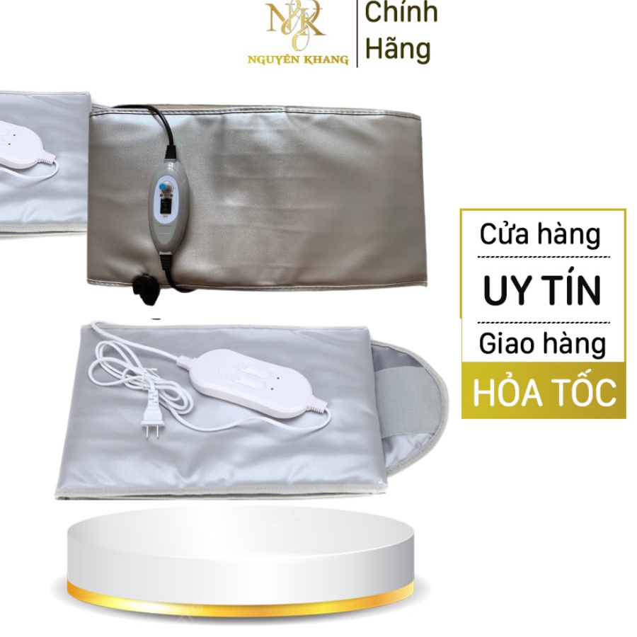 Đai quấn bụng quấn nóng nóng rung giảm béo 9 cấp độ đánh tan mỡ