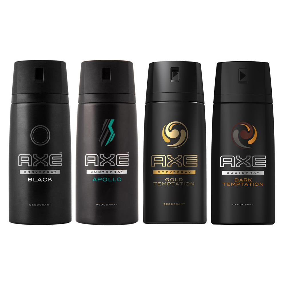 Xịt khử mùi Nam Axe & Body Spray  150ml ( shop màu mùi ngẫu nhiên theo hình)