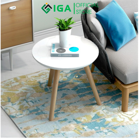 🍵  Bàn Trà/Bàn Cafe Sofa, Bàn Tròn Phong Cách Bắc Âu Hiện Đại Tiện Lợi - BT50M 🍵