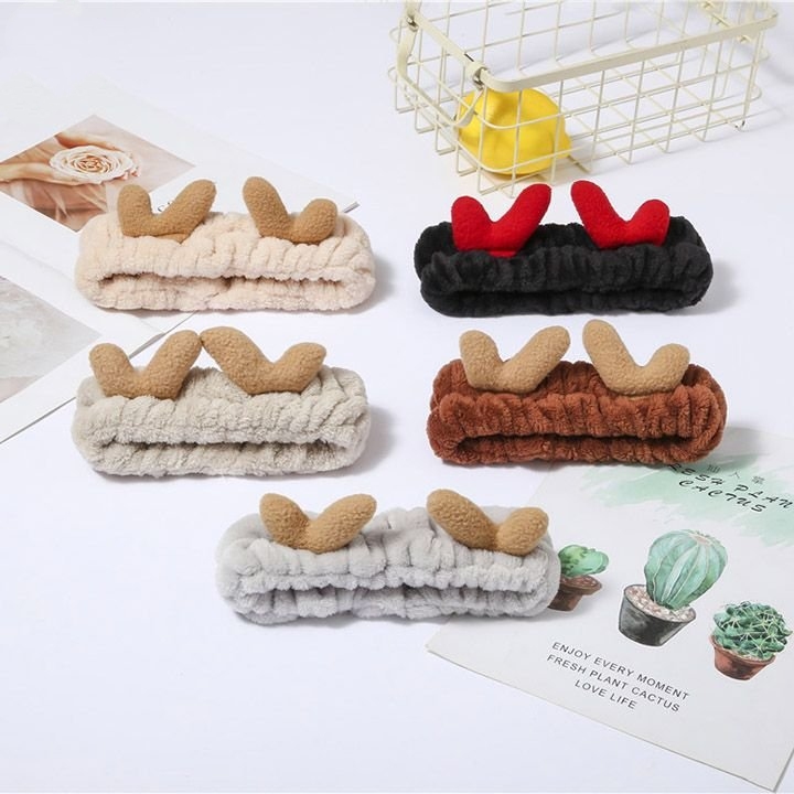 Băng đô bờ tóc cài tóc sừng nai 3d siêu dễ thương