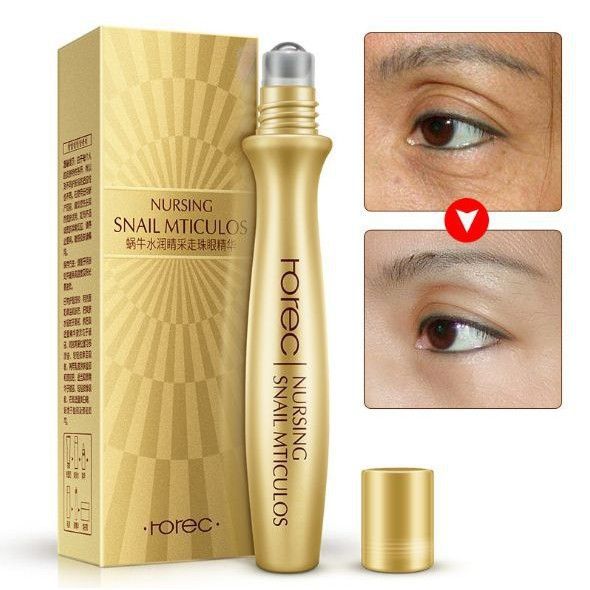 Lăn chống thâm quầng mắt ROREC Nursing Snail Mticulos