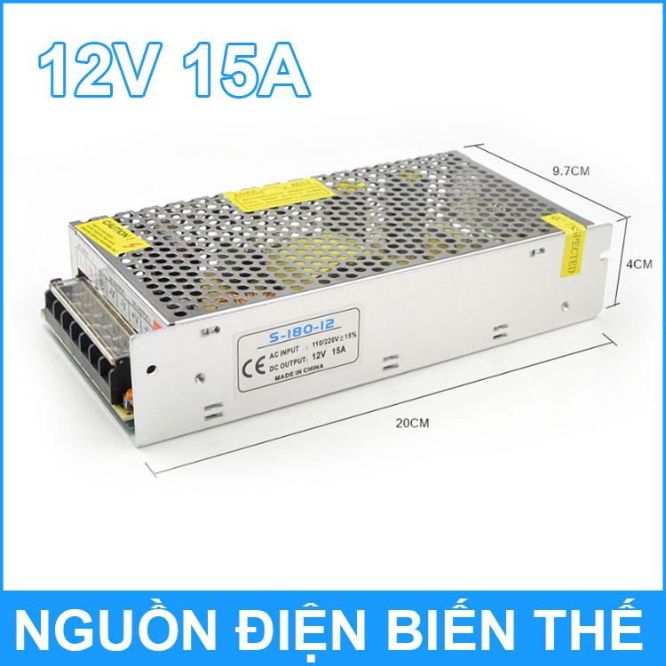 Nguồn tồ ông biến thế 12v 15a 180w