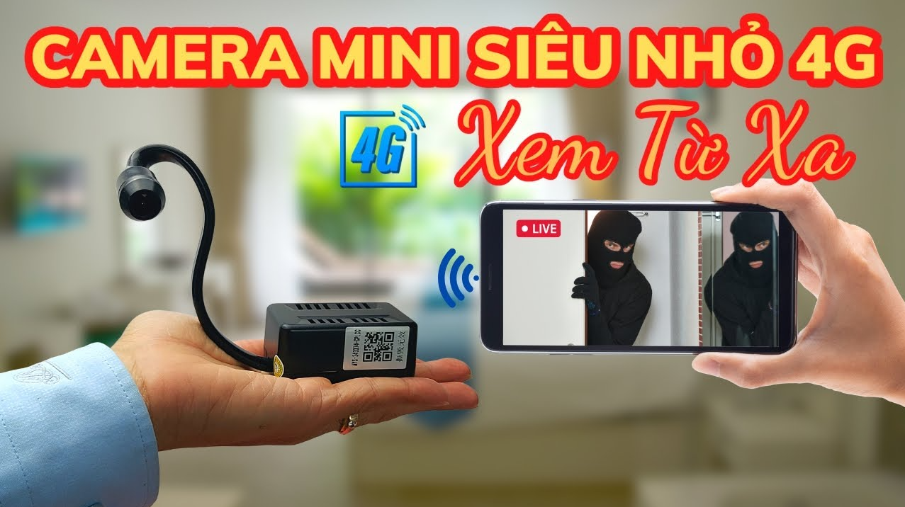 Camera Mini Không Dây Sim 4G LITE HQ7 Full HD 1080P Hình Ảnh 4K Sắc Nét Phát Hiện Chuyển Động Hoạt Động Im Lặng Kết Nối Ổn Định .PIN Sạc Lithium 2500mAh Chế Độ Giám Sát Từ Xa Qua Điện Thoại.