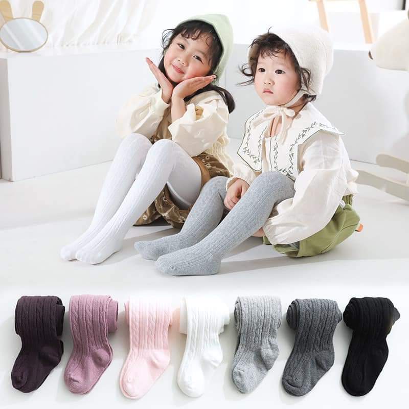 Quần tất len gân liền bàn cho bé trai/ bé gái NOW QT01