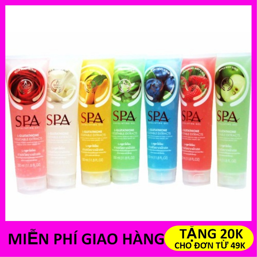 Gel tẩy tế bào chết Spa the body Shop 350ml