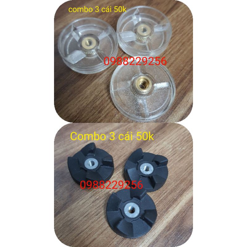 Combo 3 vấu cao su, 3 vấu máy xay sunhouse shd5322/5325/5328, magic, okusanno