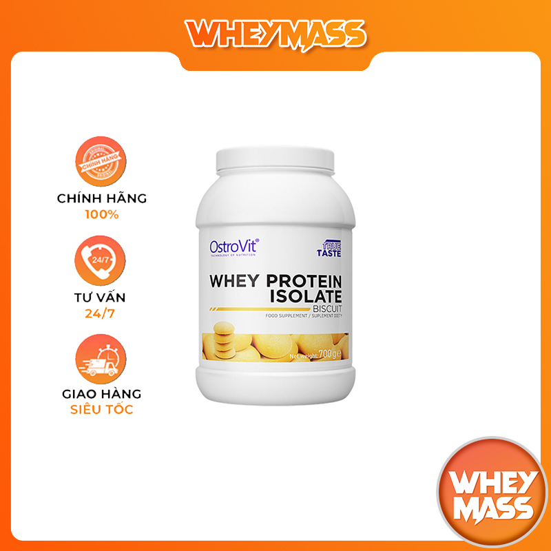 Thực Phẩm Bổ Sung Giúp Tăng Cơ Bắp Ostrovit Whey Protein Isolate 700 Gram