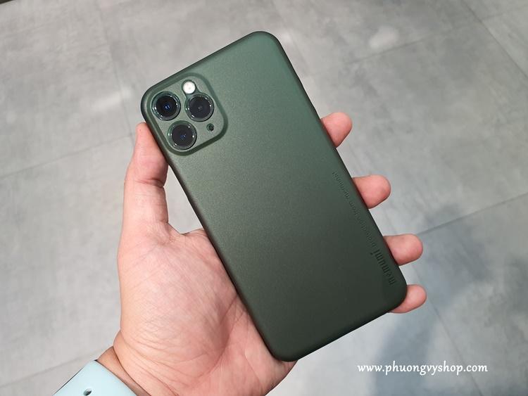 Ốp lưng siêu mỏng memumi cho iphone 11 pro, ốp lưng iphone 11 pro