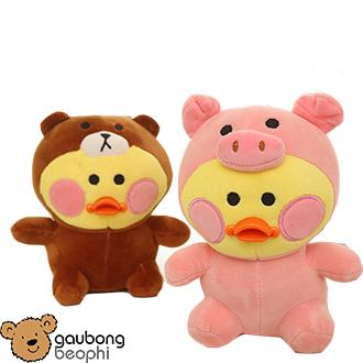 Gấu bông thú mỏ vịt hàng nhập cao cấp, Size 50cm, Shop Gấu Bông Béo Phì, đồ chơi thú nhồi bông an toàn cho bé