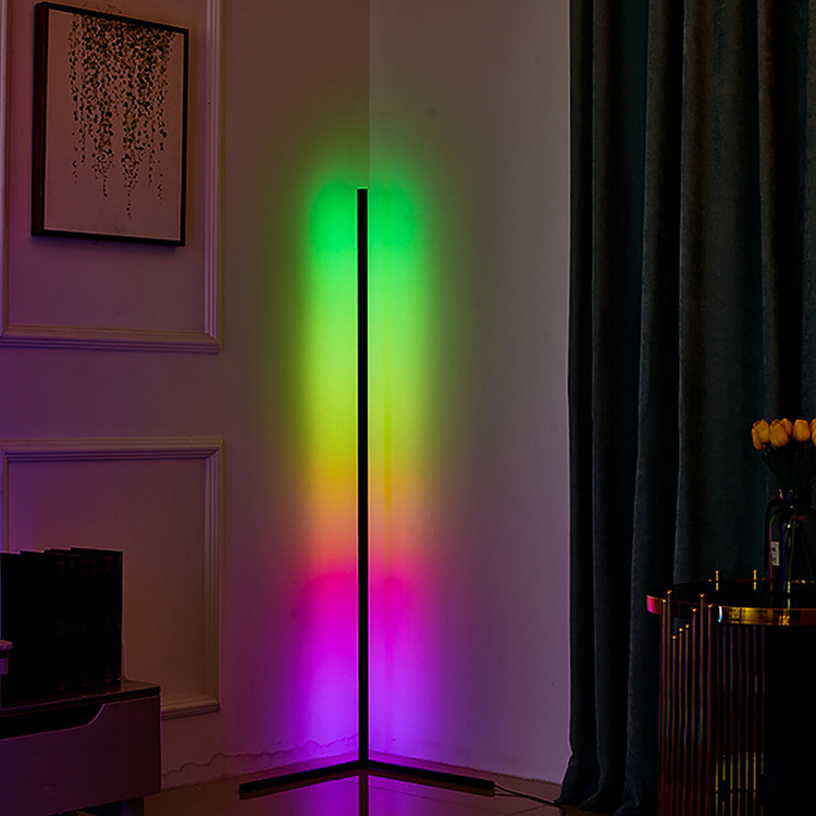 Đèn Led đứng RGB trang trí phòng khách, phòng ngủ, phòng game, điều khiển qua App - Đèn cây trang tr