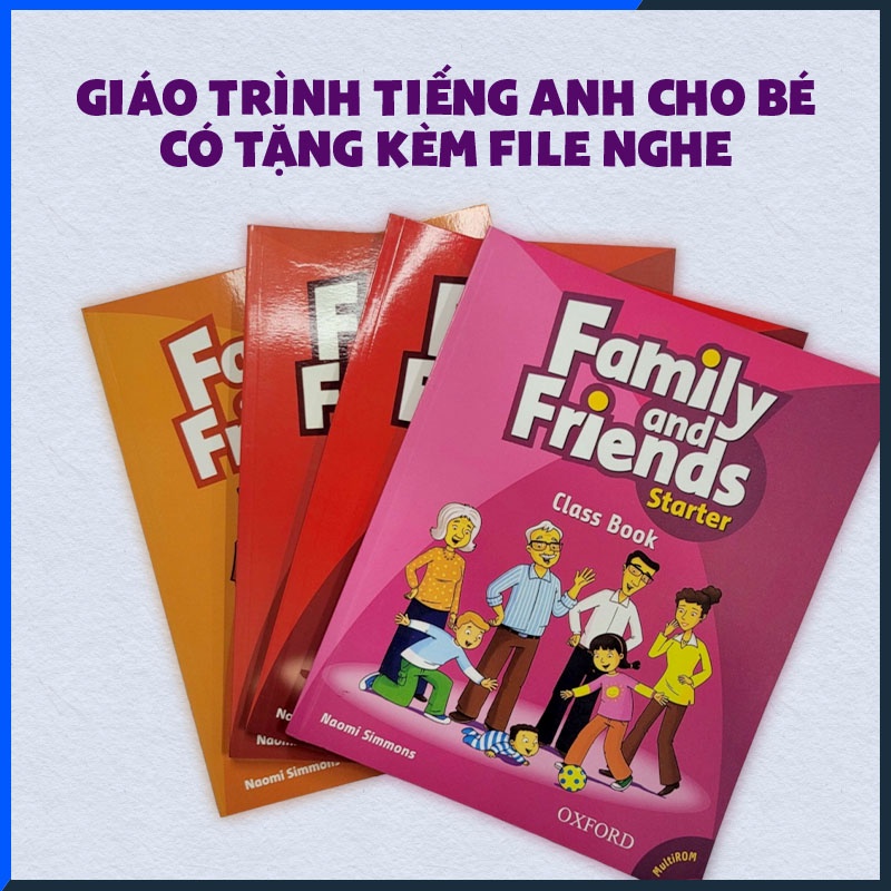 Family and friendsbanr 1st level Starter đến level 5