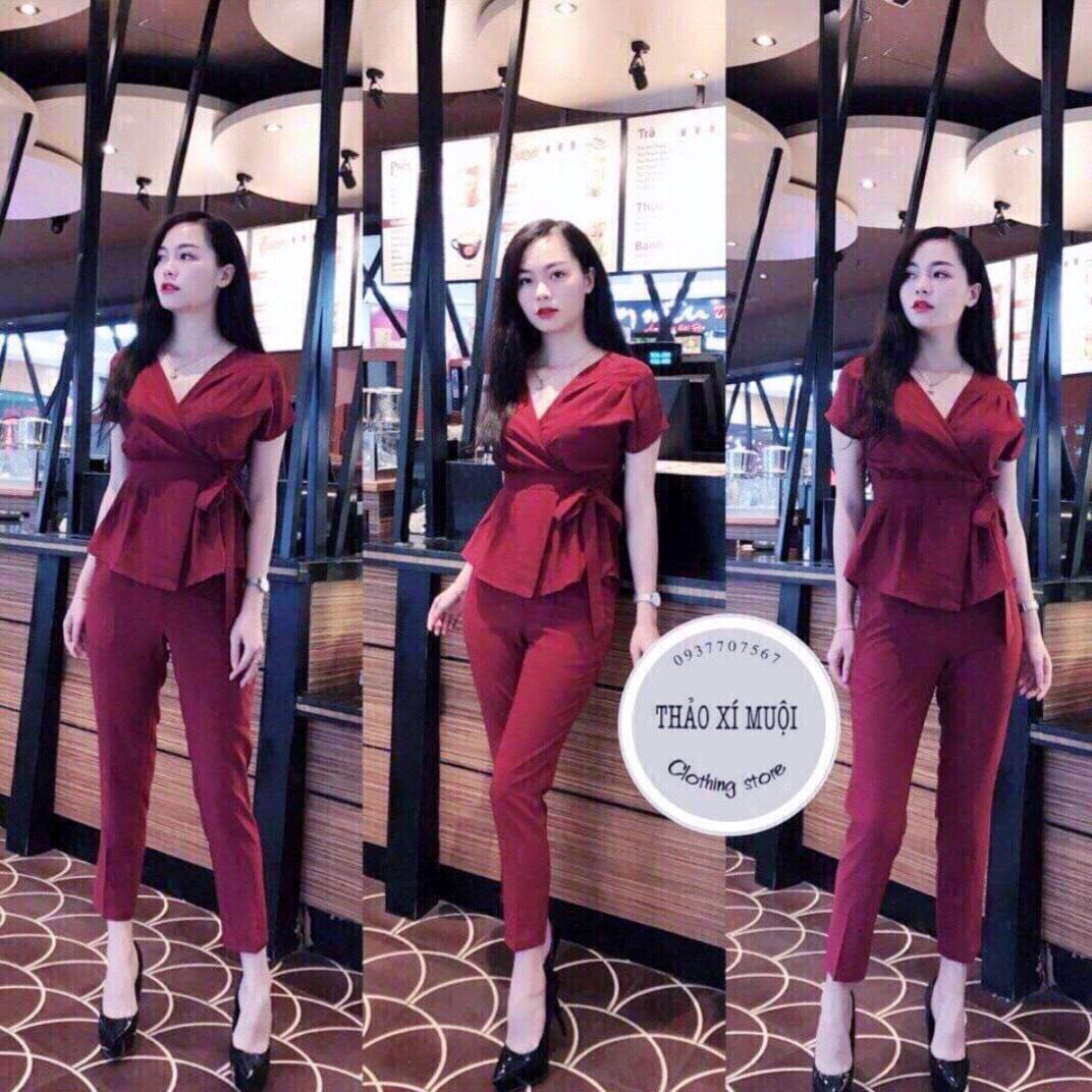 Set bộ jumsuit công sở sang chảnh