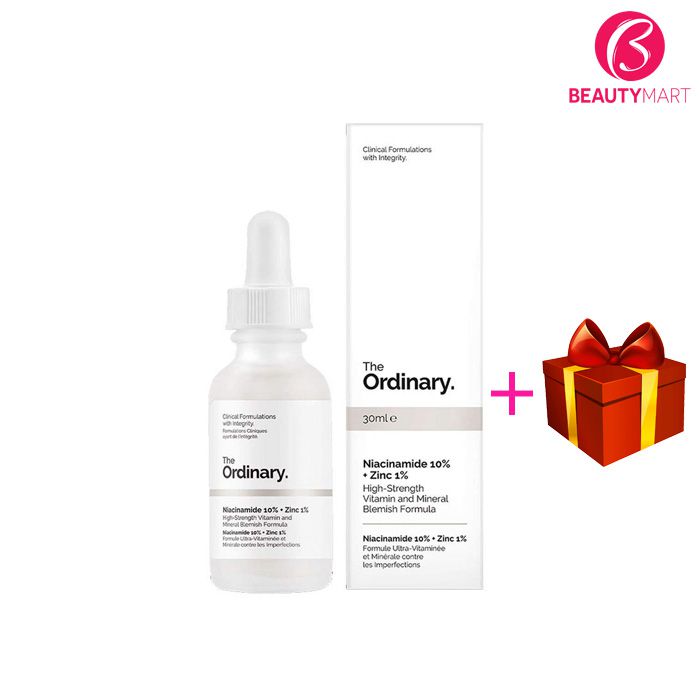 Serum The Ordinary Niacinamide và Zinc giảm mụn, chống viêm da