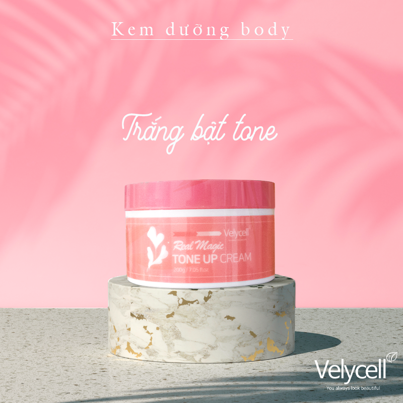 Kem dưỡng trắng da body Velycell Hàn Quốc