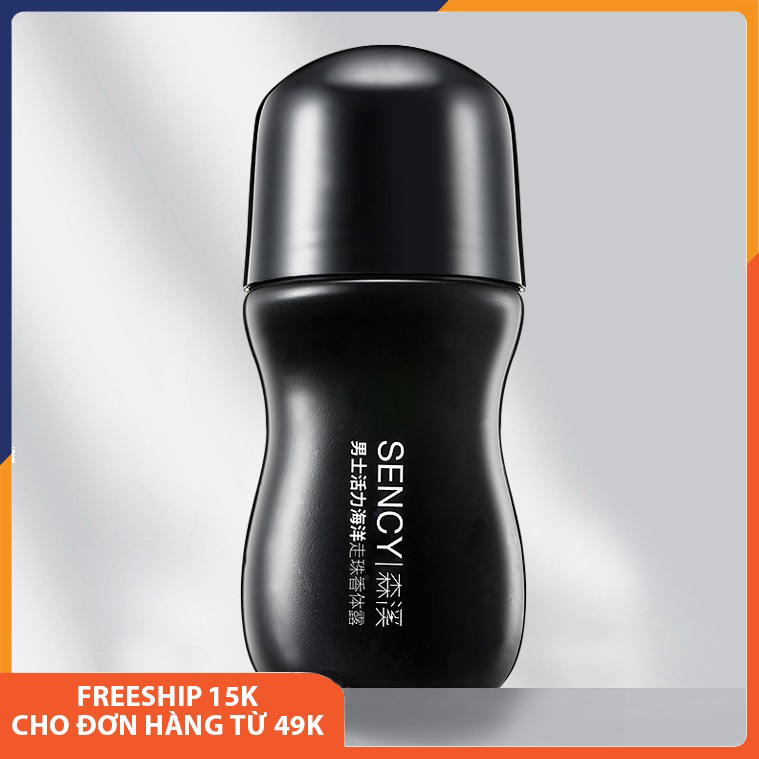 Lăn khử mùi cho nam giới cao cấp SENCY khử mùi hôi cơ thể, ngăn mồ hôi nam, luôn khô thoáng, mùi thơm, lăn nách khử mùi hôi nách cho nam giá rẻ 50ml Melystore DNT110007