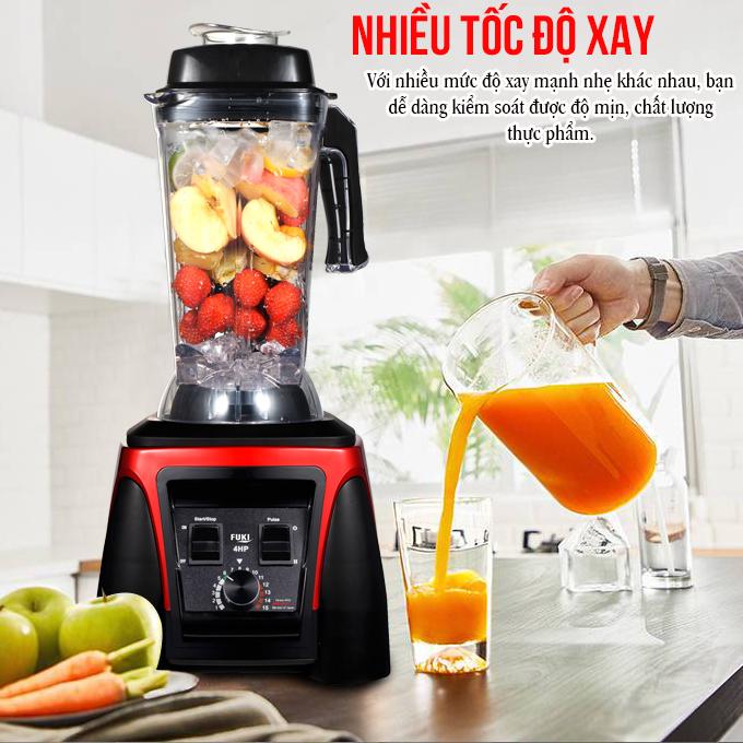 [Trả góp 0%]Máy xay sinh tố công nghiệp Fuki 2500W (FK-2500)