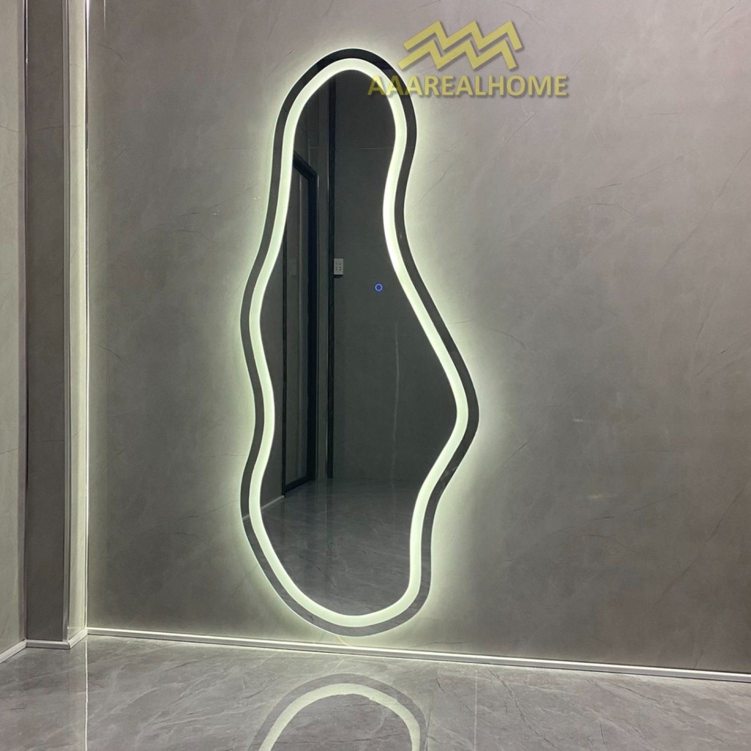 80x180cm Gương soi hạt đậu Gương hạt đậu Gương soi toàn thân Gương toàn thân HD