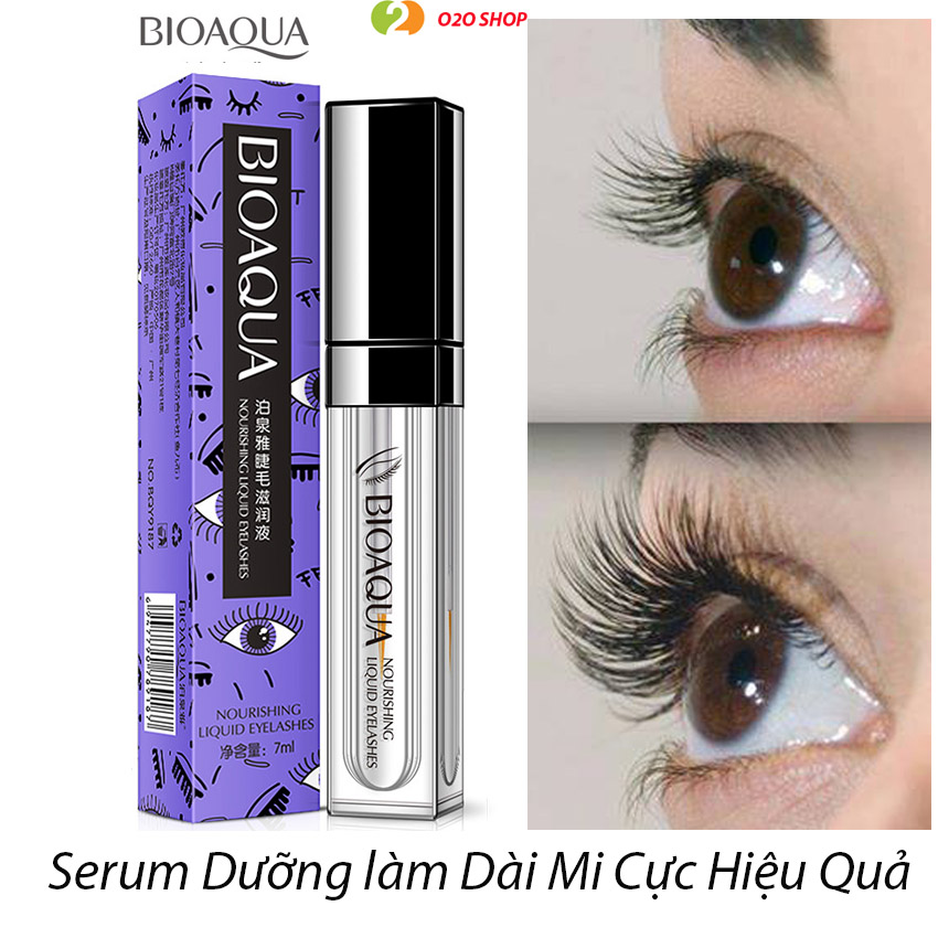 Serum dưỡng làm dài và dày mi Bioaqua, cực hiệu quả – làm cong mi tự nhiên – an toàn cho mắt – O2O Shop