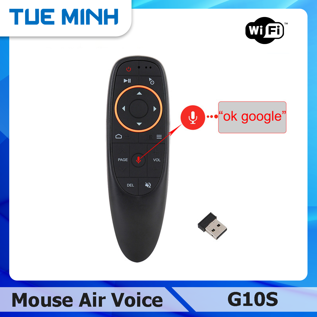 Điều khiển chuột bay G10S - Remote Mouse Air Voice