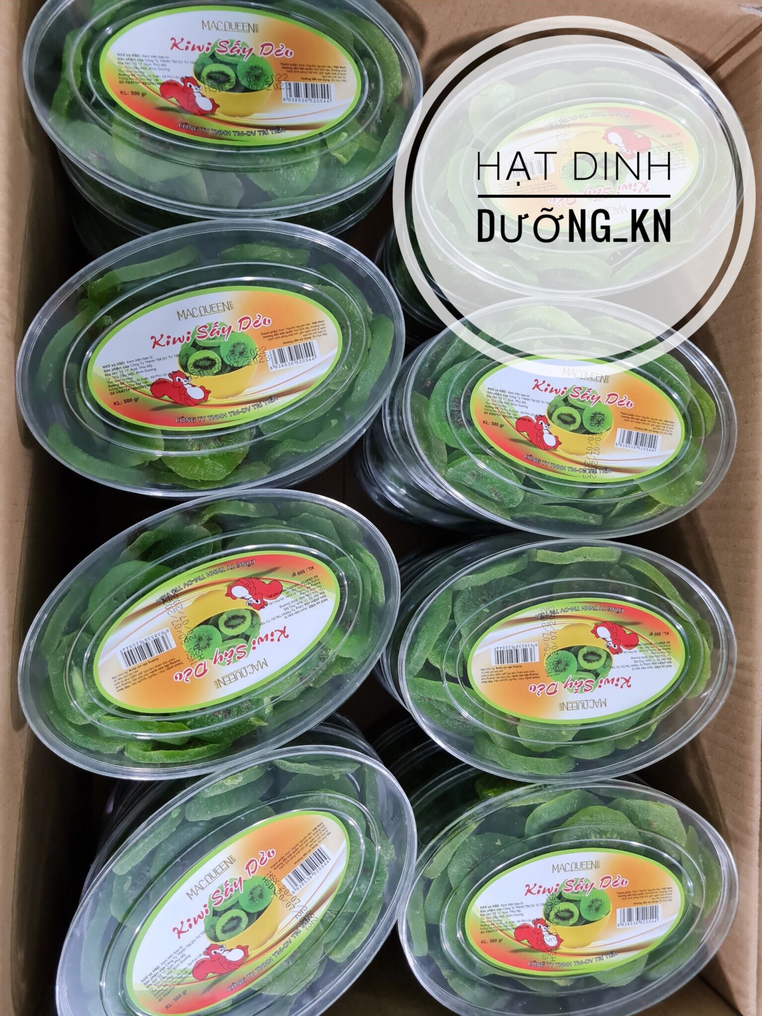 Kiwi sấy dẻo đặc sản đà lạt chua ngọt siêu ngon 500gr