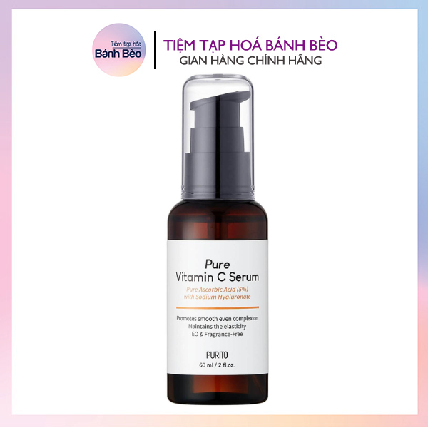 Tinh chất sáng da purito pure vitamin c serum 60ml