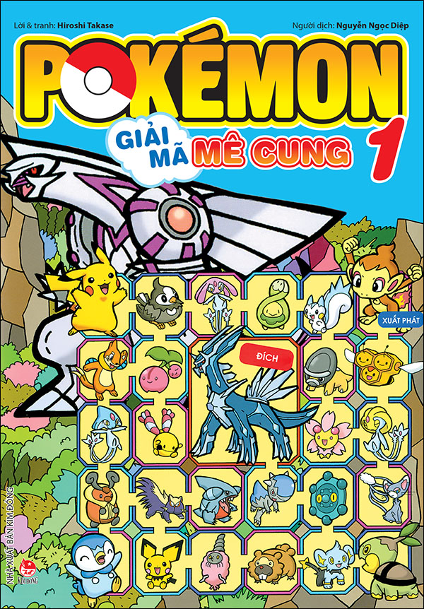 Kim đồng - pokémon - giải mã mê cung - tập 1
