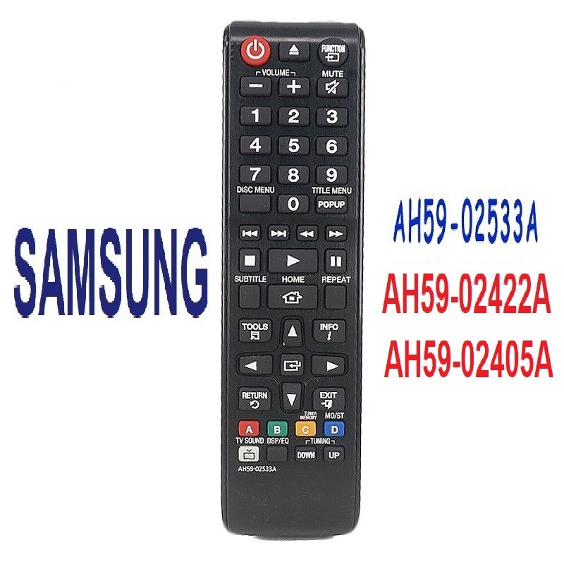 ✲☬ Remote điều khiển dàn âm thanh SAMSUNG bluray AH59-02422A AH59-02533A AH59-02405A