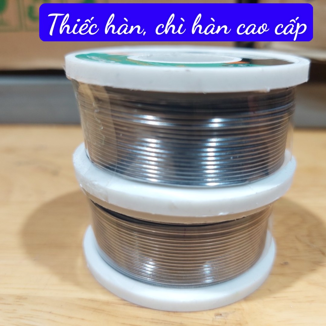 1 cuộn Chì hàn cuộn lớn 100 gram, Cuộn chì hàn lớn/dụng cụ hàn chì, thiếc hàn, chì hàn hàn các linh kiện điện tử tốt, cuộn lớn 100 gram, chì hàn loại lớn- Cửa Hàng Nam