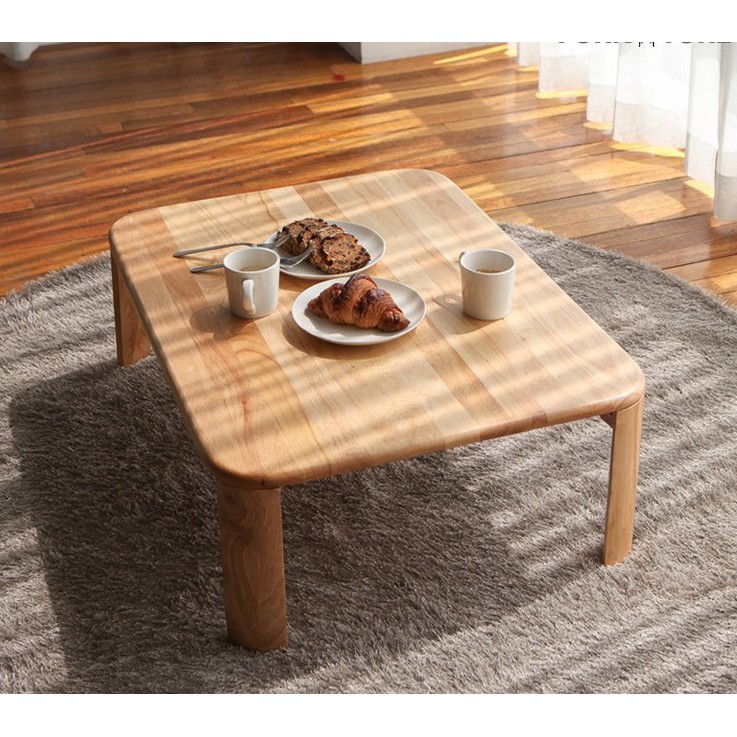 Bàn trà gỗ gấp gọn bốn chân,bàn trà kiểu nhật,bàn gỗ hương anh decor