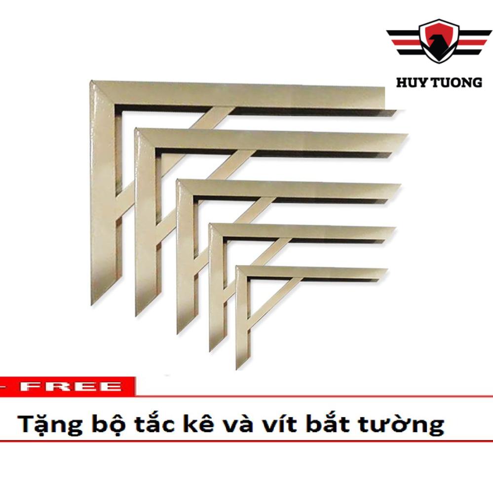 Bộ giá đỡ chữ L 20 x 30cm (ke , pát chữ L ) cao cấp - Huy Tưởng