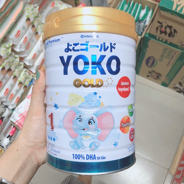 Sữa bột yoko gold 1 850g