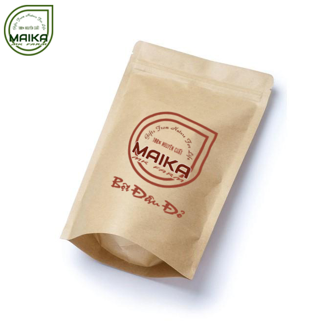 Bột đậu đỏ nguyên chất 50g mk farm - trị mụn hiệu quả_