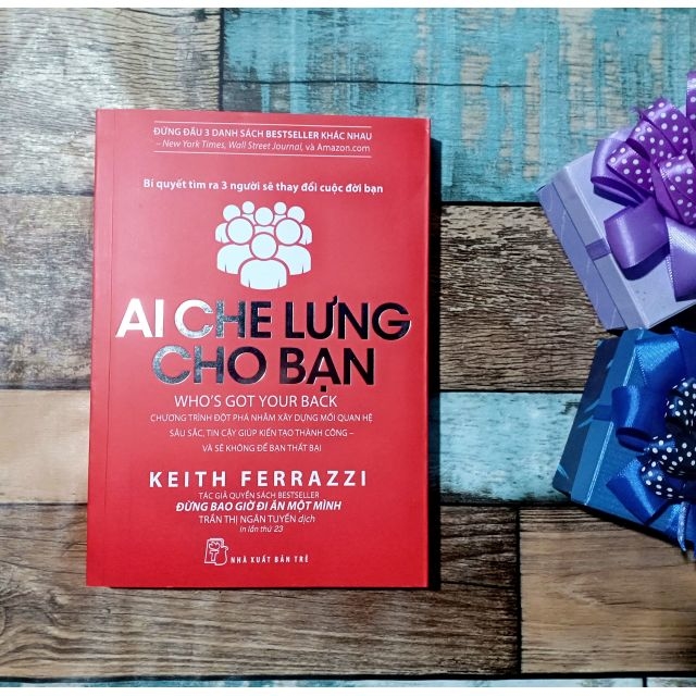 Sách Ai Che Lưng Cho Bạn + Tặng Bookmark
