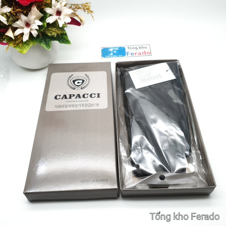 Găng tay nam Hàn Quốc da cừu tinh tế