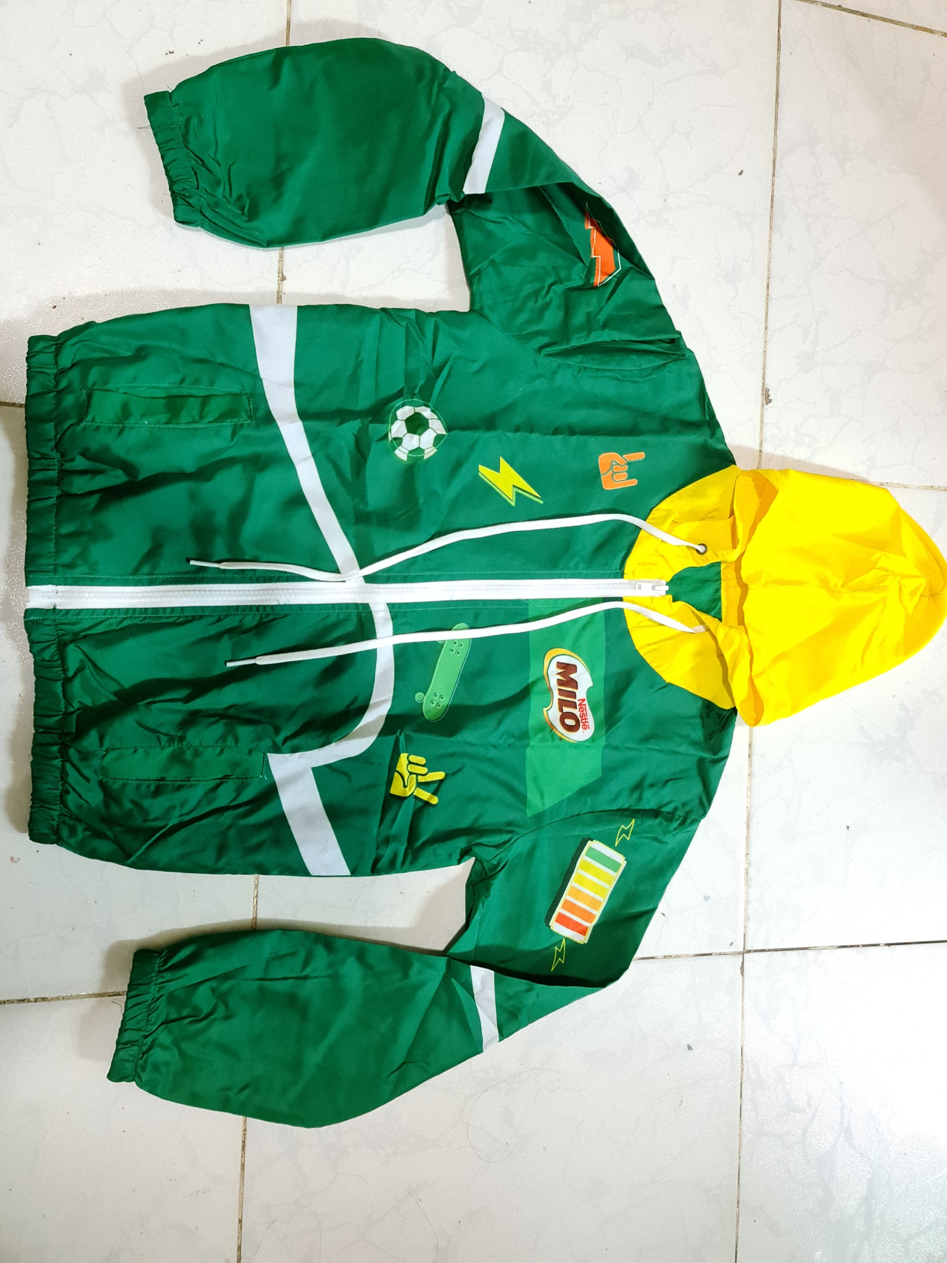 Áo khoác năng lượng đến từ Milo