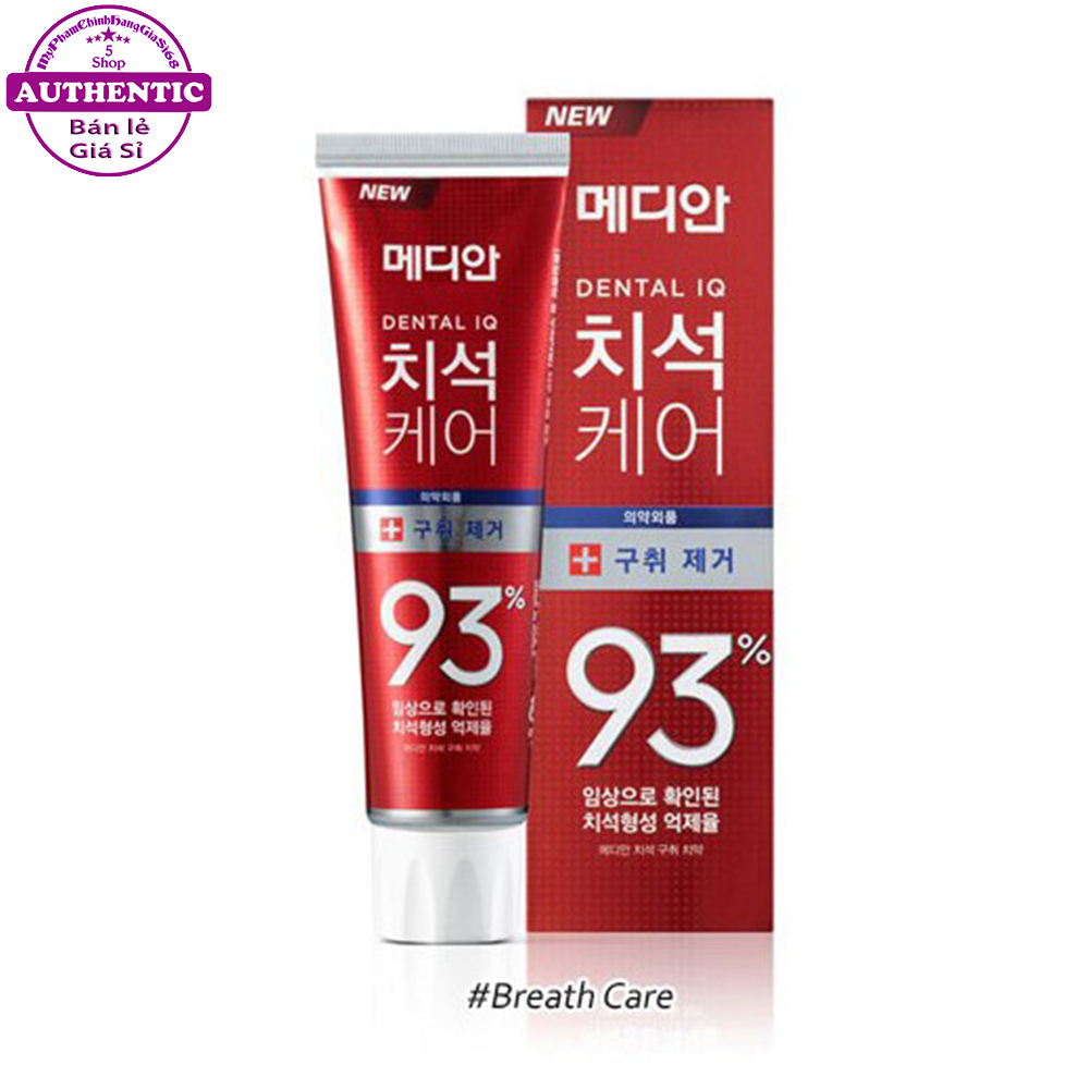 Kem Đánh Răng MEDIAN Dental IQ 93% Số 1 HÀN QUỐC - ĐỎ