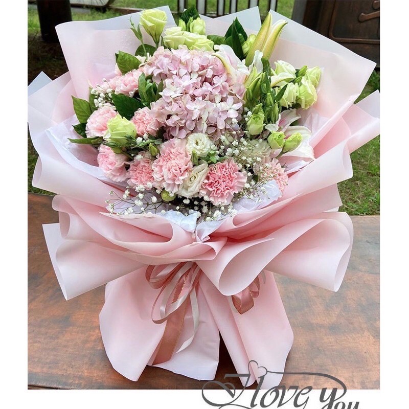 Giấy gói hoa mica trơn 1 màu, tập 20 tờ
