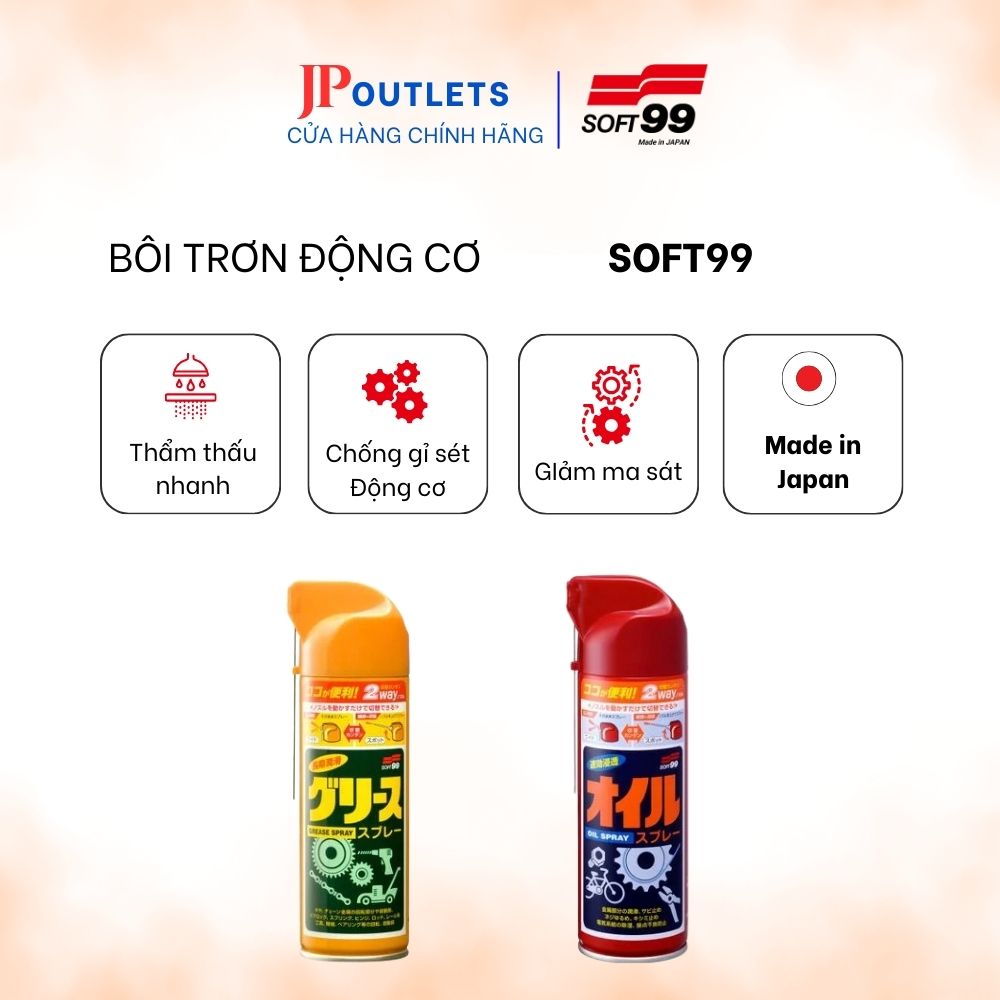 Chất bôi trơn động cơ xe e-11, e-12, e-16 | soft99 japan