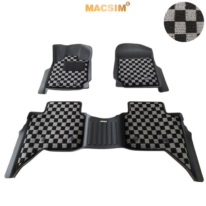 2-Layer Tpe Floor Mats for Macsim Ford Ranger 2012-2021 Standard Form, Durable, Odorless (2-Layer Checkered Weave Sd3 Ct) Giá 3,600,000 Đồng*Miễn phí vận chuyển