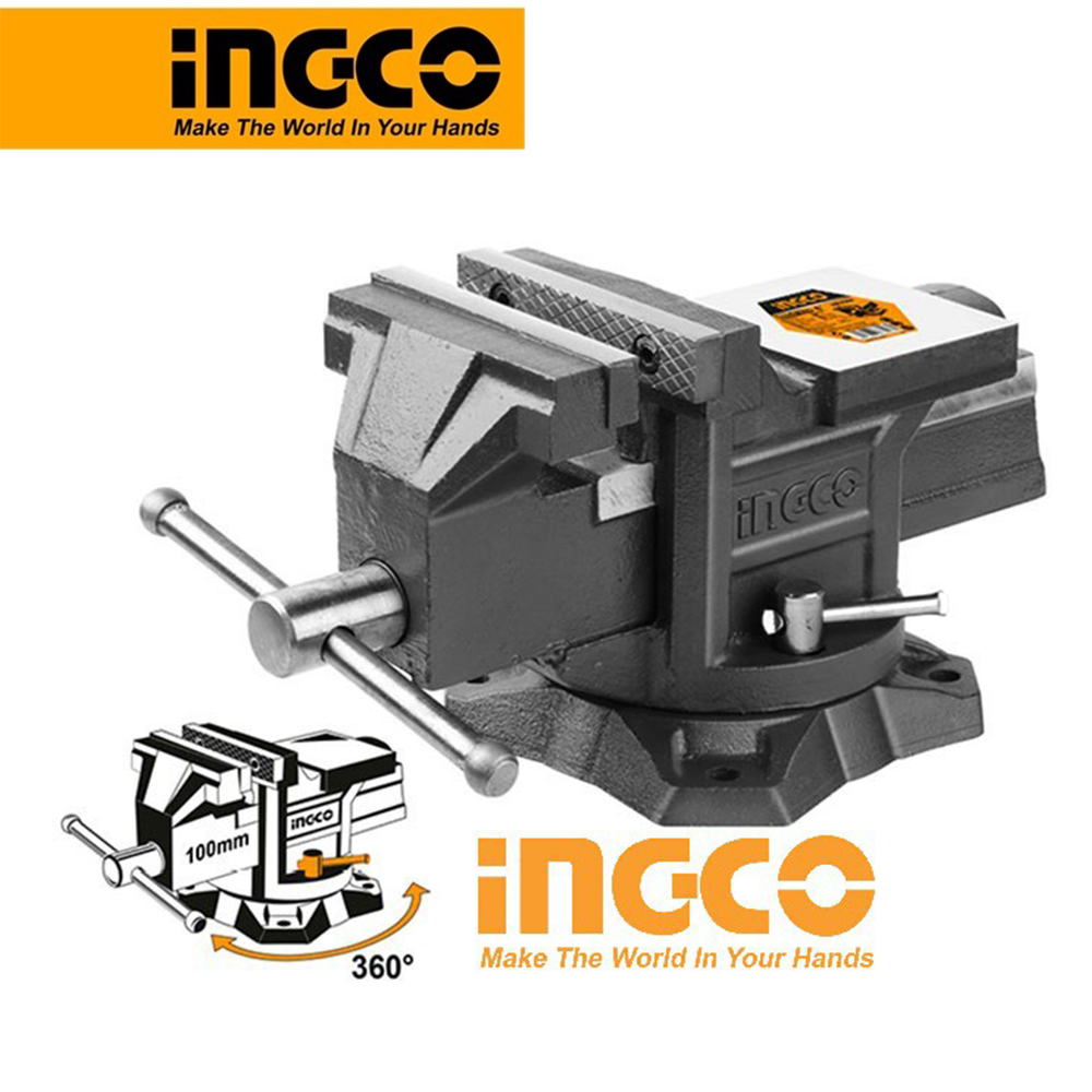 Êtô kẹp 6 inch ingco lực kẹp 1600kgs ingco hbv086